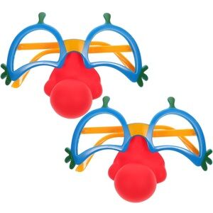 Colorful Clown Novelty Glasses